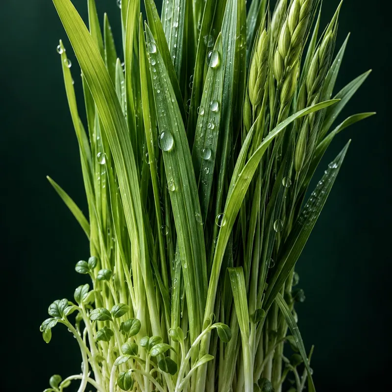 Nutritional grasses + spinach