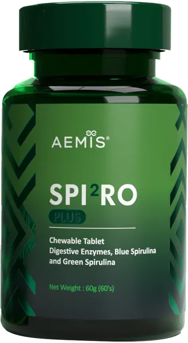 A bottle of SPIRO Plus chewable tablets
