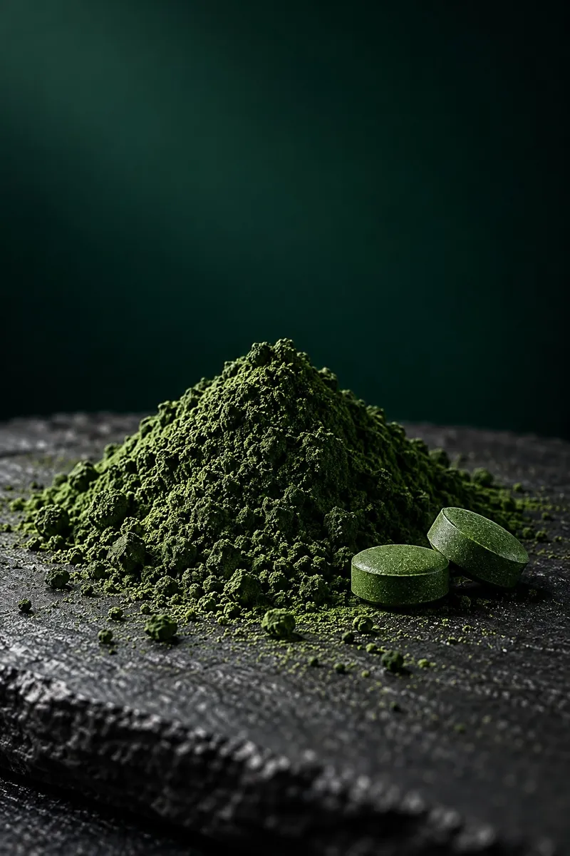 Chlorella powder